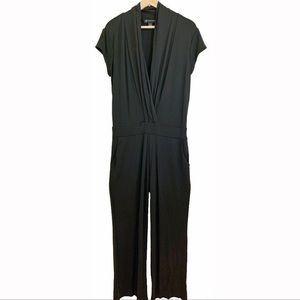Inc. Short sleeve Black Jumpsuit - Size Large